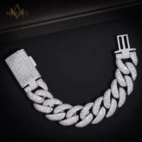 Monarch's Cuban Link Bracelet · 24 mm — detail 6