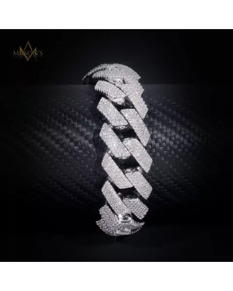 Oligarch's Cuban Link Bracelet · 20 mm