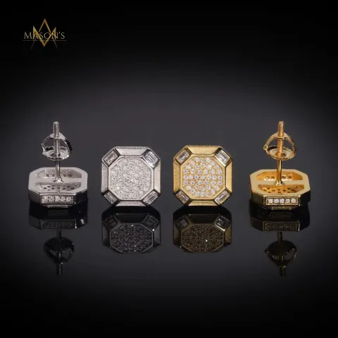 Oligarch's Stud Earrings — detail 1