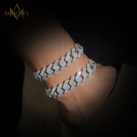 Regent's Cuban Link Bracelet · 14 mm — detail 1