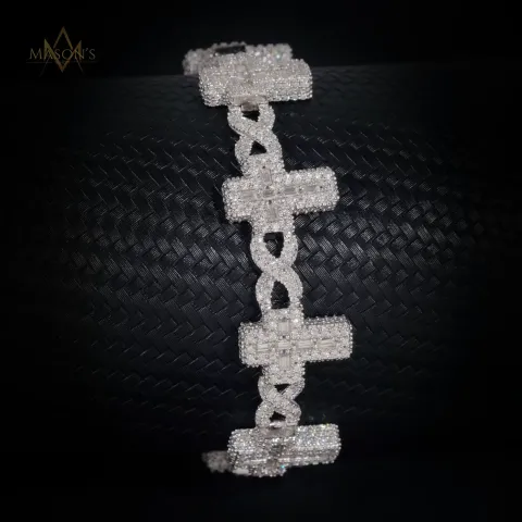 Reliquary Tennis Link Bracelet