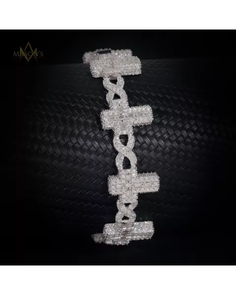 Reliquary Tennis Link Bracelet