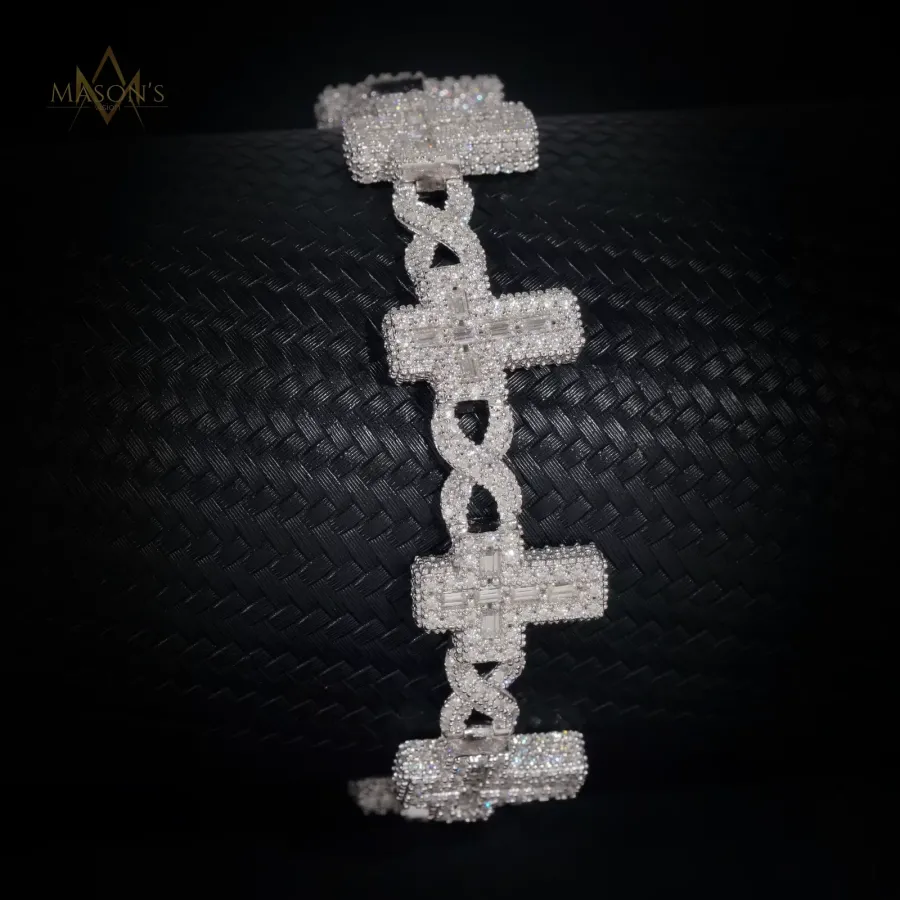 Reliquary Tennis Link Bracelet