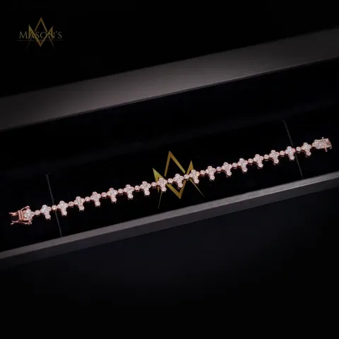 Sanctum Tennis Link Bracelet — detail 3