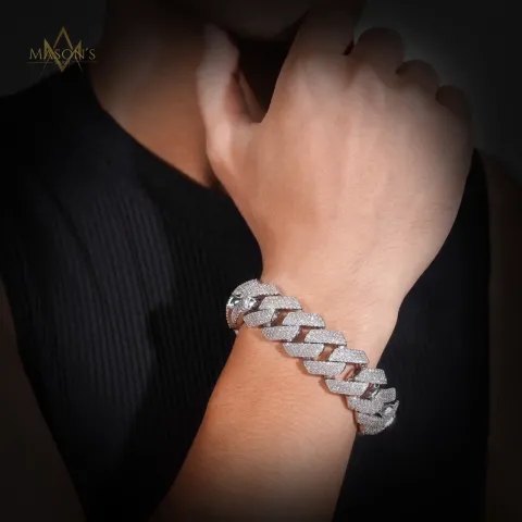 Sovereign's Cuban Link Bracelet · 18 mm — detail 2
