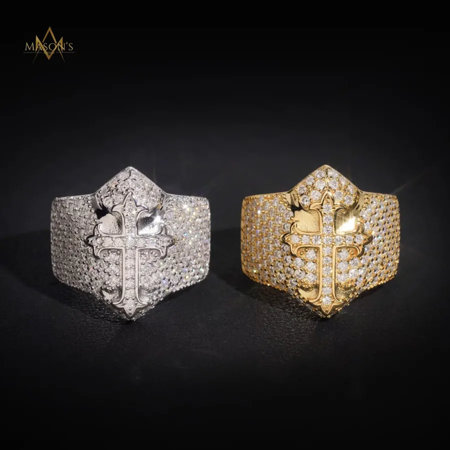Triune Cross Ring