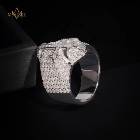 Triune Cross Ring — detail 6