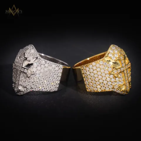 Triune Cross Ring — detail 1