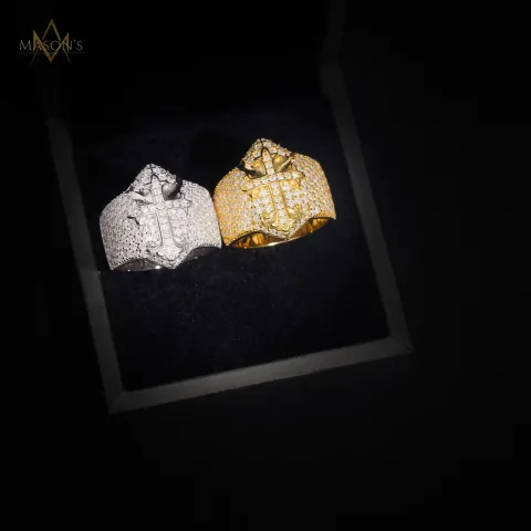 Triune Cross Ring — detail 7