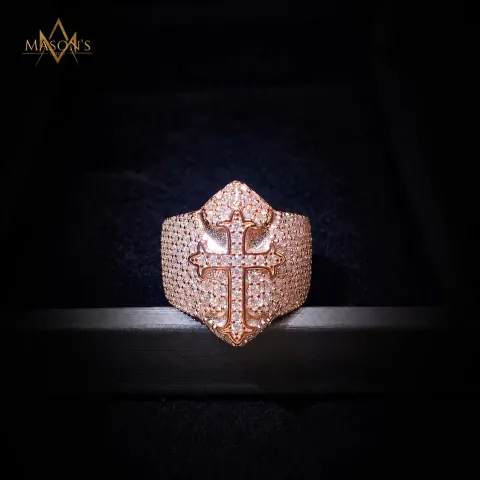 Triune Cross Ring — detail 10