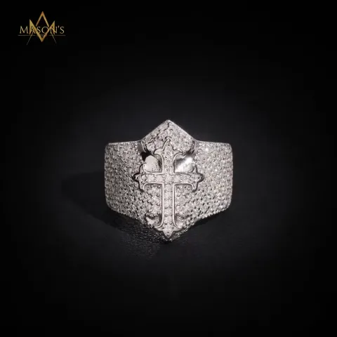 Triune Cross Ring — detail 11
