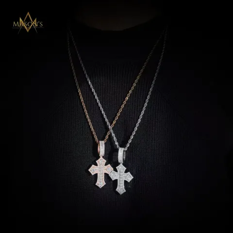 Verity Cross Pendant — detail 2