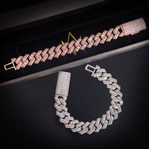 Verity Baguette Link Bracelet · 16 mm — detail 4