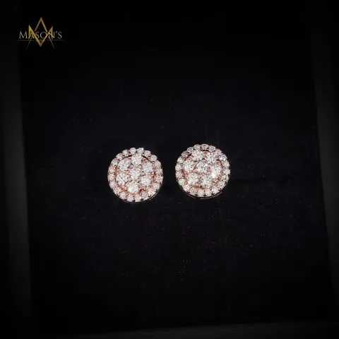 Viscount's Stud Earrings — detail 2