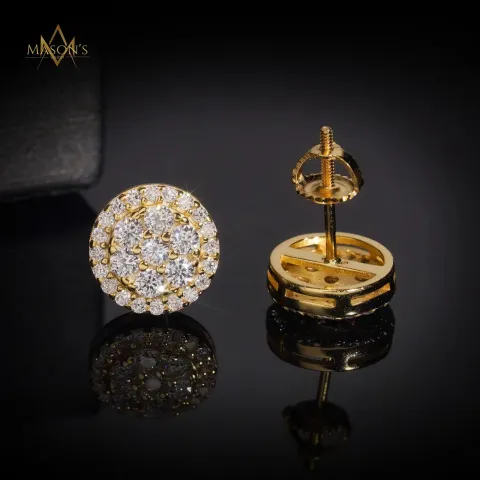 Viscount's Stud Earrings — detail 4