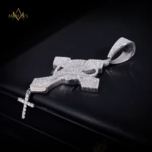 Accretion Cross Pendant