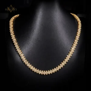 Apostle's Cross Link Chain - Gold, 16 inch