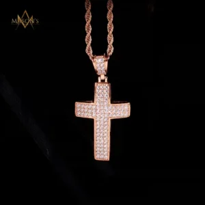 Apostle's Cross Pendant - Rose Gold