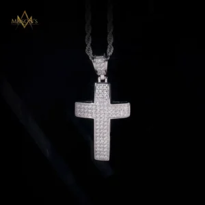 Apostle's Cross Pendant - White Gold