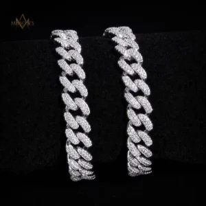 Archon's Cuban Link Chain · 10 mm - White Gold, 16 inch