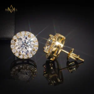 Ascendant's Stud Earrings - Gold