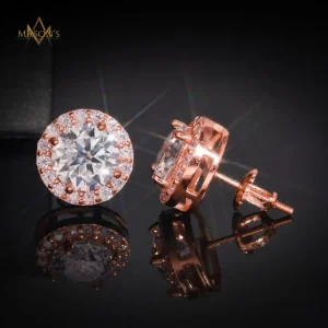Ascendant's Stud Earrings - Rose Gold