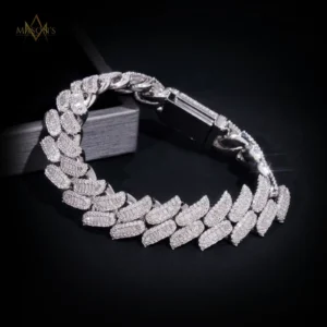 Basileus' Baguette Link Bracelet