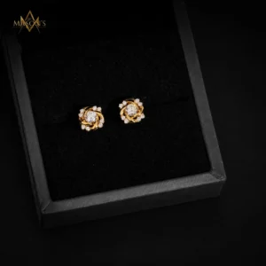 Cardinalis Stud Earrings - Gold