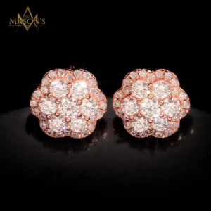 Curator's Stud Earrings - Rose Gold