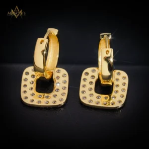 Custodian's Drop Earrings - Gold