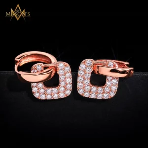 Custodian's Drop Earrings - Rose Gold