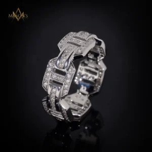 Custodian's Infinity Ring - White Gold, 6