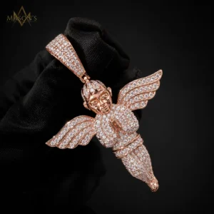 Elysian Angel Pendant - Rose Gold