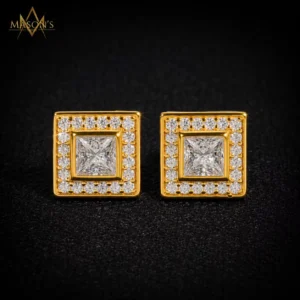 Eternalist's Stud Earrings - Gold