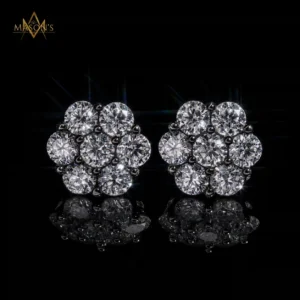 Mediator’s Stud Earrings - Black Gold