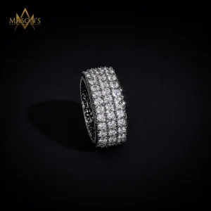 Monarch's Band Ring - Black Gold, 6