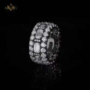 Ordinant's Band Ring - Black Gold, 6