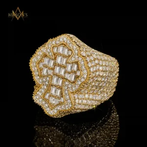 Pilgrim's Cross Ring - Gold, 6