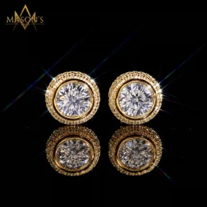Regent's Stud Earrings - Gold