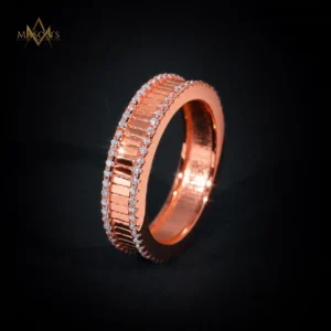 Regent's Band Ring - Rose Gold, 6