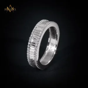 Regent's Band Ring - White Gold, 6