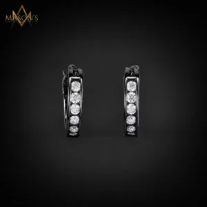 Schismatic’s Hoop Earrings - Black Gold