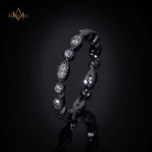 Schismatic’s Band Ring - Black Gold, 6