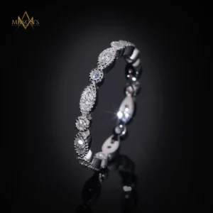Schismatic’s Band Ring - White Gold, 6
