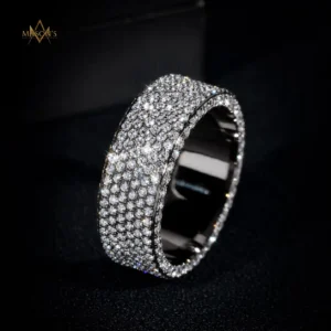Sovereign's Band Ring - Black Gold, 6