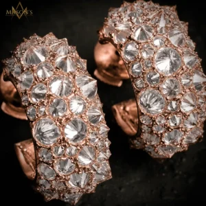 Venator's Hoop Earrings - Rose Gold